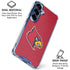 University of Louisville Red Background Galaxy S25 Clear Case